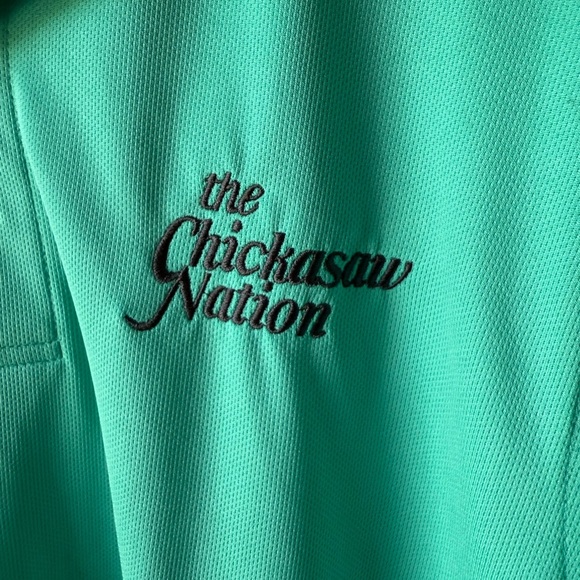 Paragon Men's Aqua Polo Shirt - Picture 3 of 5